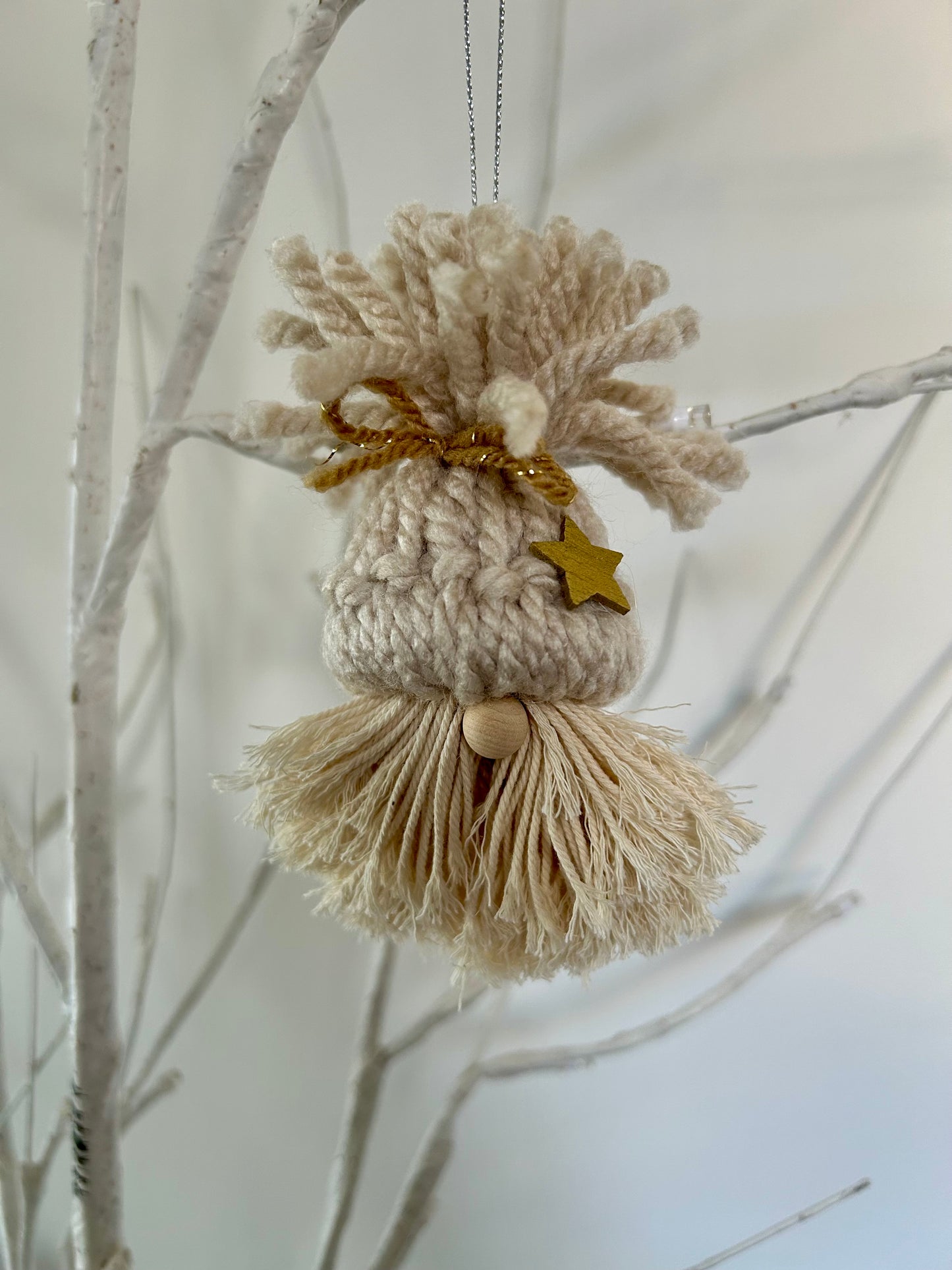 Handmade Scandinavian Gnome Christmas Decorations