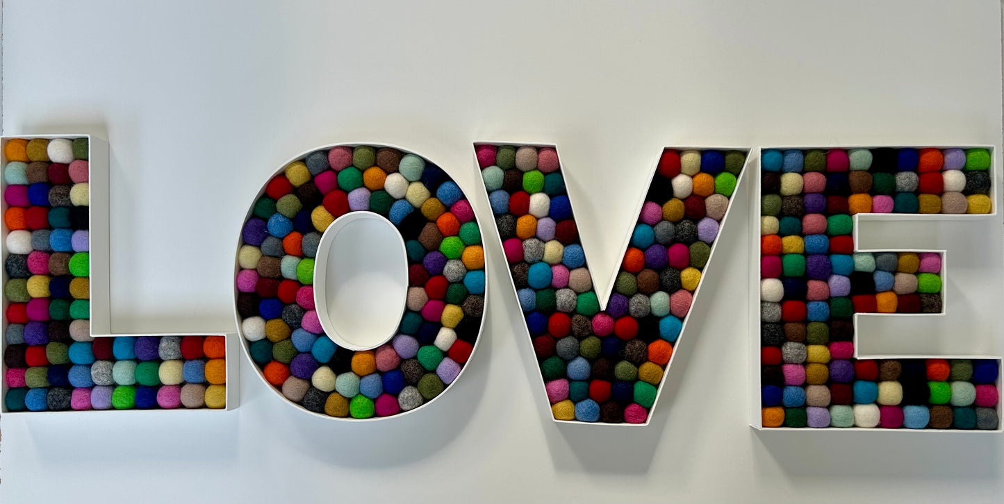 Rainbow LOVE Letters
